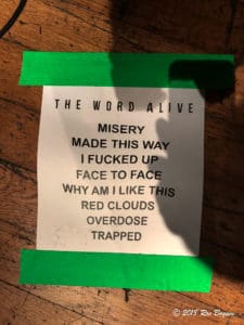 The Word Alive Concert Reviews metalcore